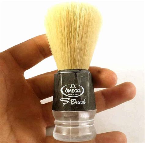 omega shaving brush review